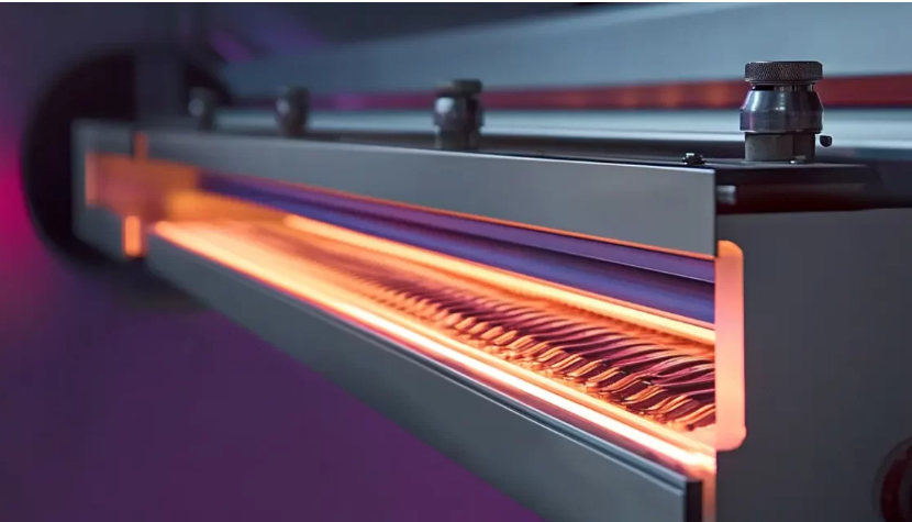 Global fabric heater lamps