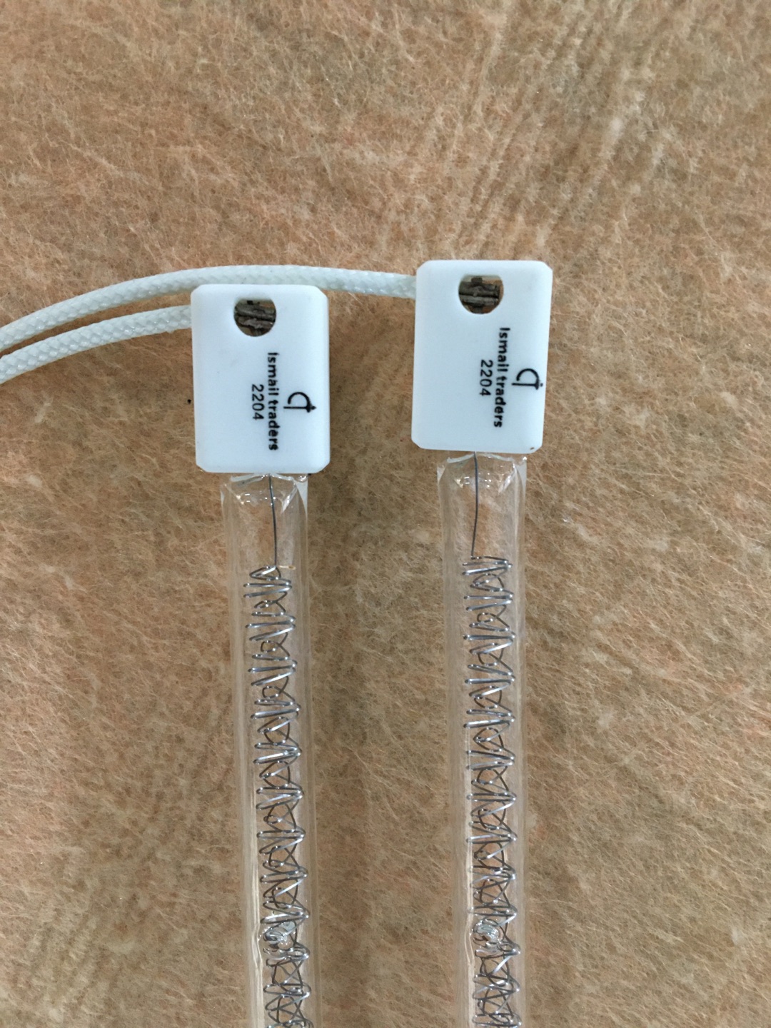 infrarad halogen heating lamp