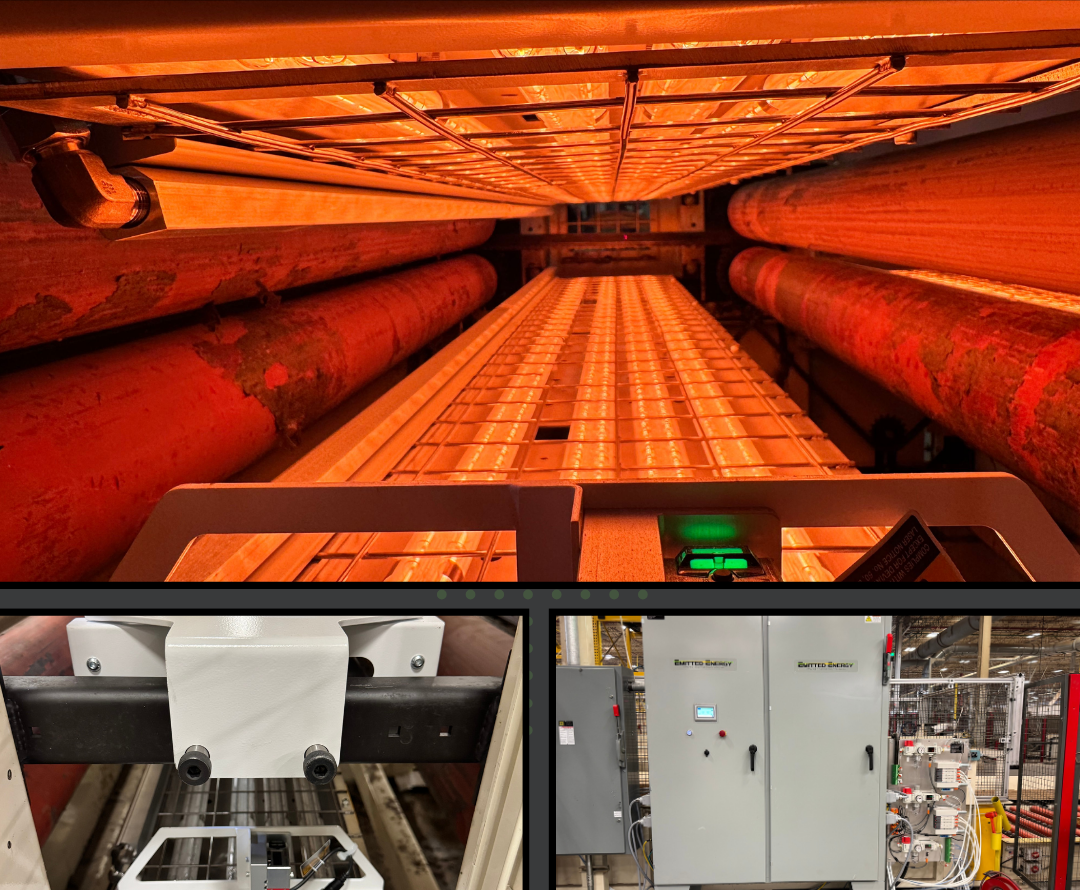 Certified infrared curing lamp