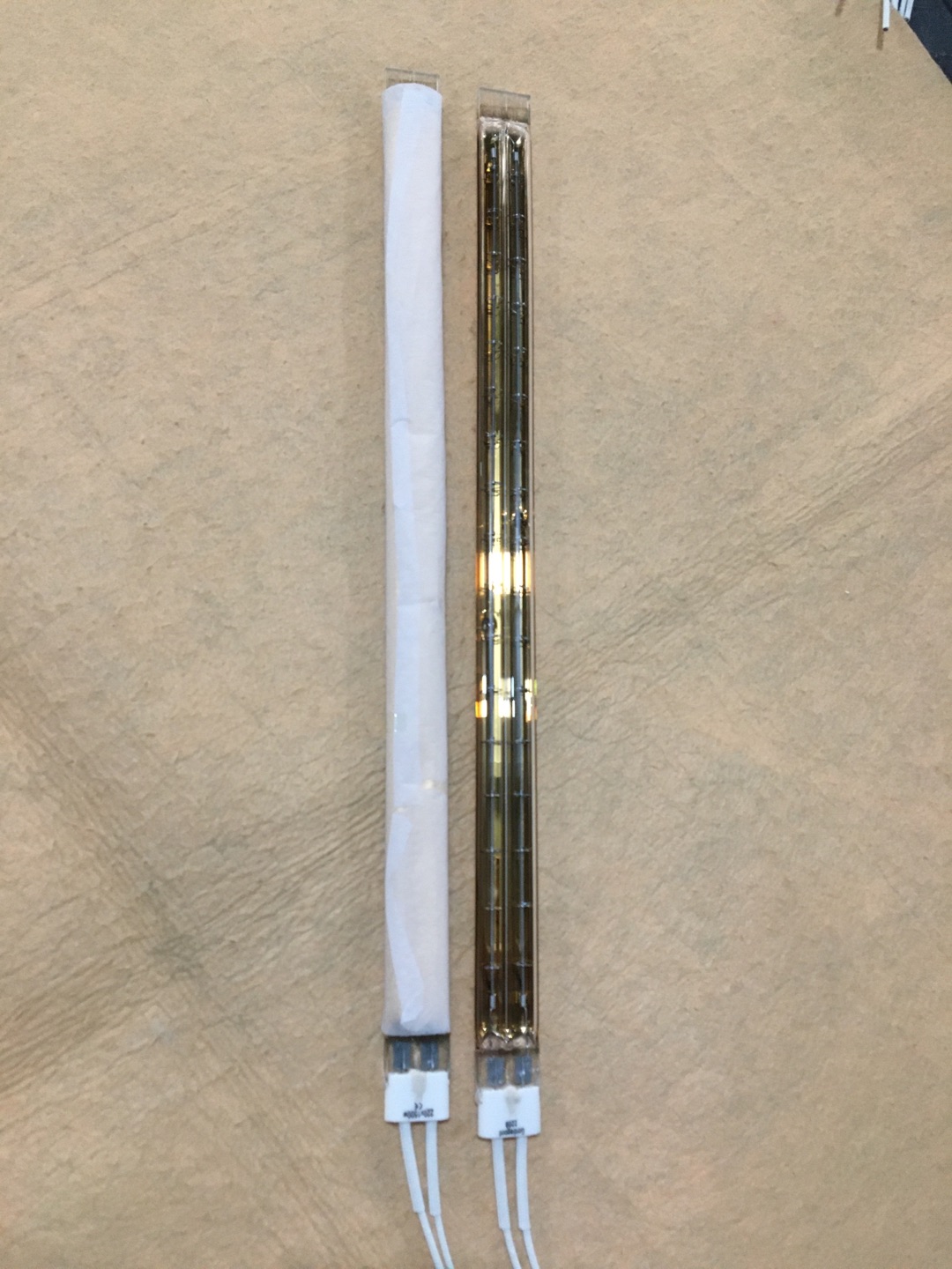 870mm 2500w paint infrared heat lamp halogen bulb