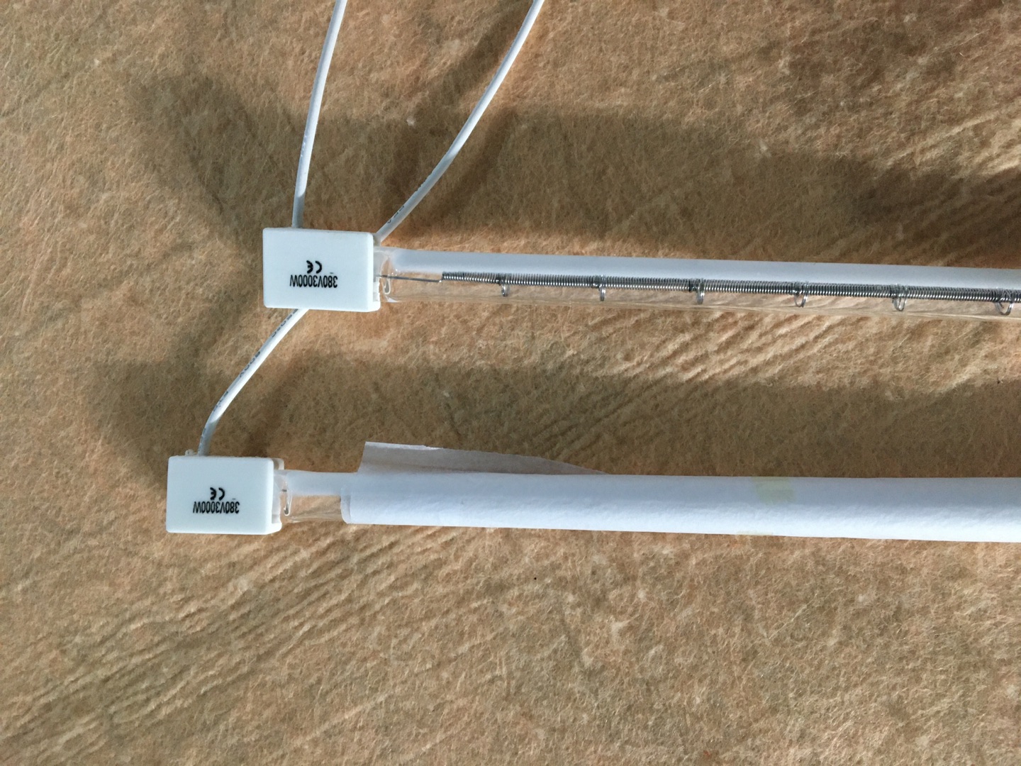 Halogen Lamp for Heating the Oven