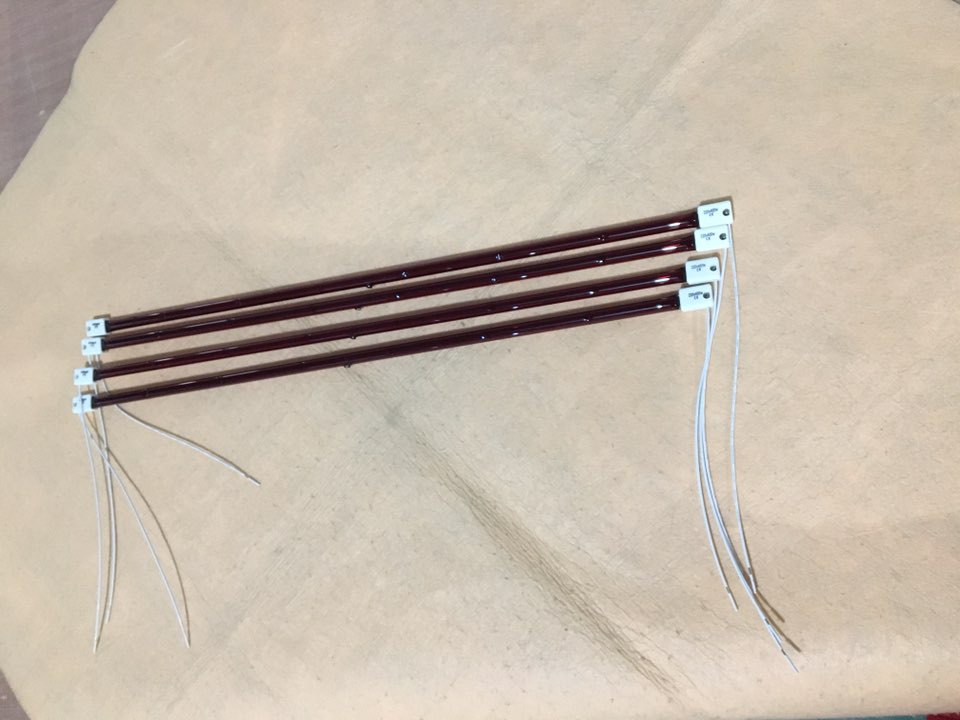 halogen lamp for vehicle painting